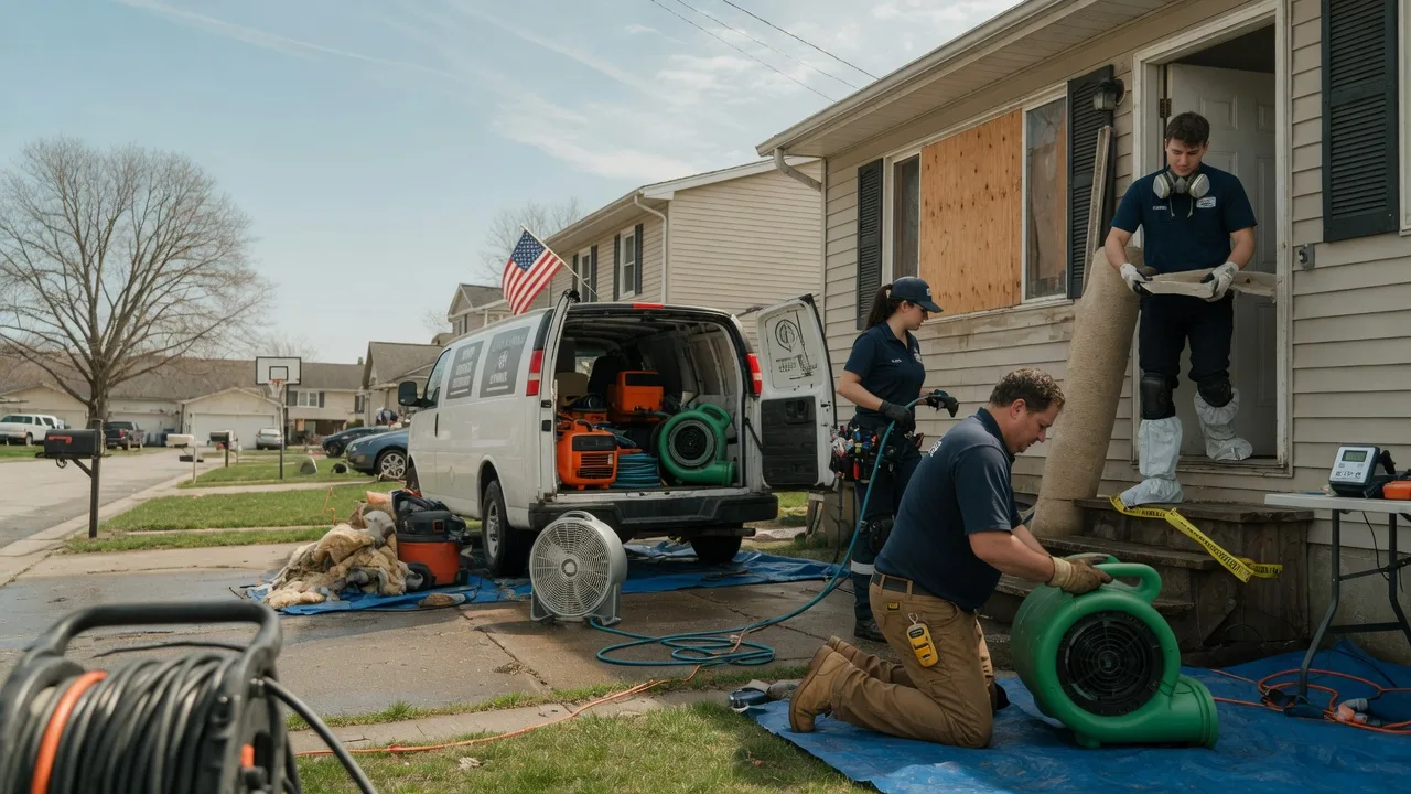 Water Damage Restoration in Toronto, SD near me